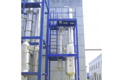 China Continuous Feeding Multiple Effect Falling Film Evaporator With CIP Cleaning System supplier