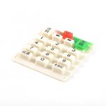Customized Silicone Rubber Key with Optional Backlight for Brightness Control for sale