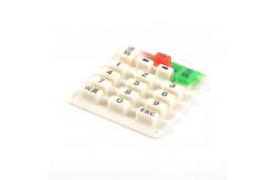 China Customized Silicone Rubber Key with Optional Backlight for Brightness Control supplier