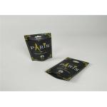 Smell Proof Plastic Pouches Packaging 3.5g Matt Oil Paris OG With Clearly Window for sale