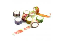 China custome make washi paper tape fresh fruits patterns with logo masking tape supplier
