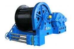 China JK Electric Pulling Electric Wire Rope Winch Machine 2500lbs 15m / Min supplier