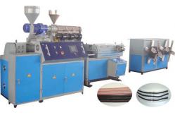 China Multilayer PE Cable Plastic Pipe Extrusion Line / City Gas PP Drainage Pipe Machine supplier