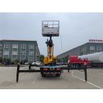 Single Row 16m High Alitude Operation Vehicle Aerial Platform JMC Truck