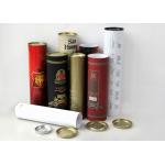 Airtight Movable Red Paper Composite Cans , Kids Toys / milk powder packaging for sale