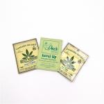 Smell Proof Resistant Cbd Plastic Pouches Packaging Sativa Plastic Wrapper Mylar Bag for sale