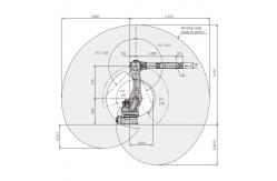 China KAWASAKI Small Payload 6 Axis Industry Robot RS030N For Packing Assembly supplier