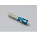 UPC APC SC Fast Singlemode Fiber Optic Connector with Fiber Inside