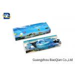 Customized PET 3D Lenticular Ruler Stationery , Lenticular Printing Service