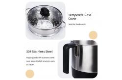 China 1.2L Electric Hot Pot Cooker Electric Cooking Pot With Separable Base supplier