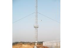 China Steel Q345 Multifunction Mobile Guyed Wire Tower supplier
