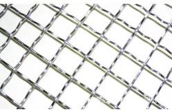 China 18 Gauge Crimped Wire Mesh Low Carbon Steel 20mm For Construction supplier