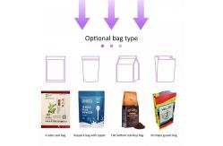 China Powder Spoon and Desiccant Filling FK-210F Automatic Zipper Pouch Bag Packing Machine supplier