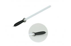 China Professional Ceramic Knife Sharpener Rods , Honing Knife Sharpener With Easy Hold Handle supplier