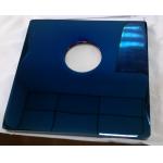 Blue Color PVD Coating on metal parts,   brass alloy PVD blue coating service for sale