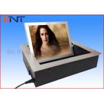 Meeting Computer Monitor Lift , Automatic Motor Drive Flip Up Monitor Lift for sale