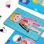 Magnetic Educational Puzzle Human Body Internal Anatomy Montessori Homeschooling Ages 3+ Toddler Toys for sale