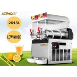 15L X 2 Tank 110V 700W Frozen Drink Machine Margarita Maker For Restaurant Supermarket for sale
