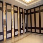 Modern Soundproofing Panels Interior Doors Top Supported Sliding Door Movable Partition For Hotel for sale