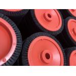 PBT PP Brass Wire Pig Hair Dyeing And Finishing Brush Wheels Dyeing Brushes for sale