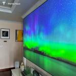 16:9 ALR Projection Screens Long Throw Fixed Frame Projector Screens 3D
