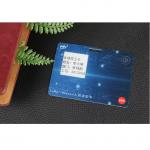 Visual OTP Display Smart Card IP68 Waterproof Payment Amount Display for sale