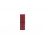 SGS Plum Aluminum Rubber Painting Rhombus Shape Lip Balm Containers for sale