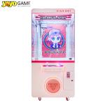 New Transparent Claw Crane Machine Coin Operated Game Toy Vending Arcade Machine Metal Cabinet With Bill Acceptor for sale