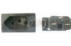 China 250VAC 10A Switzerland Electrical Plugs And Sockets With 3 Prong Wall Jack supplier