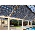 Rixin Transparent Monocrystalline PV Module Bifacial Solar Panel For Roof