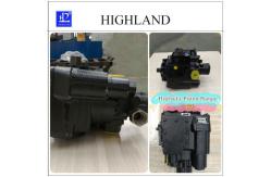 China Variable Displacement Black Hydraulic Piston Pump 35Mpa Rated Pressure Plywood Case supplier