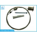 Custom Made Cable Suspension Kit / Led Panel Light Suspension Kit Brass + Steel for sale