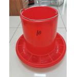 Broiler Duck Quail Bucket Poultry Feeder Drinker