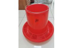 China Broiler Duck Quail Bucket Poultry Feeder Drinker supplier