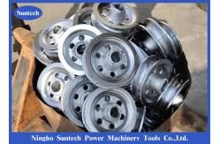 China Conductor Stringing Block Aluminum Sheaves For Stringing Pulley With Neoprene Lined supplier