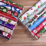 Waterproof Colorful Uncoated Eco Gift Wrapping Paper Wood Pulp for sale