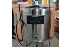 China SS304 Milk Small Tunnel Pasteurizer Batch Pasteurizer Machine supplier