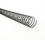 3/8'' 7/16'' 1/2'' Black Plastic Spiral Wire For Book Binding for sale