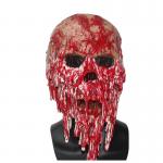 Rubber Latex Bloody Zombie Head Mask , Halloween Costume Mask With CE Approval for sale
