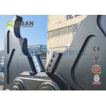 Electric 3kw Yellow Pulverizing Tool Concrete Crusher For Excavator High Efficiency
