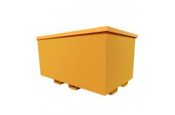 China Garbage Collection Skip Bins For Scrap Metal And Waste Management supplier