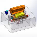 Kayak rotational molding machine  customized made by for sale for sale