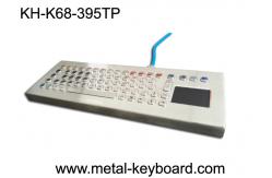 China 70 Keys Metal Industrial PC Keyboard with touchpad In USB Interface supplier