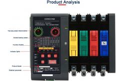 China 400V Dual Power Automatic Transfer Switch 4P Intelligent Controller supplier