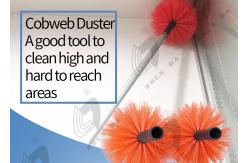 China Cobweb Duster ISO9001 High Ceiling Duster PP Cleaning Kit With Telescopic Pole supplier
