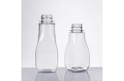 China 10.5oz Simple Sugar Syrup Squeeze Bottle 300g 250g Custom Logo supplier