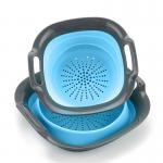 Tasteless Silicone Kitchenware Silicone Washing Basket for sale