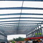 Prefab Residential Steel Buildings Workshop , Galvanized Steel Frame Modular Buildings for sale