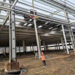 Industrial Prefabricated Steel Frame Contruction Buildings Large Span Steel Structure Warehouse