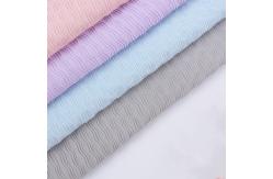 China 100 Polyester Lightweight Wave-Pressed Pleated Chiffon Fabric woven supplier